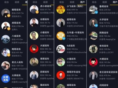 人人皆可操作的108个抖音项目：汽车领域细分及玩法变现 （7）